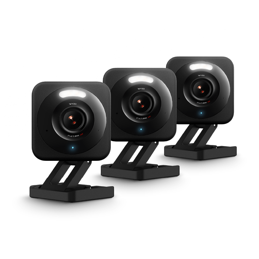 Wyze Cam v4 SVB - C4BK - 3PK - Wyze Labs, Inc.