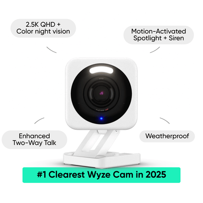 Wyze Cam v4 SVB - WYZEC4 - US - Wyze Labs, Inc.