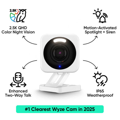 Wyze Cam v4 SVB - WYZEC4WH - Wyze Labs, Inc.