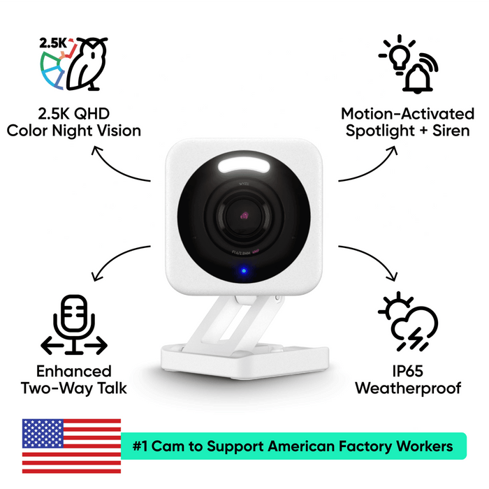 Wyze Cam v4 SVB - WYZEC4 - US - Wyze Labs, Inc.