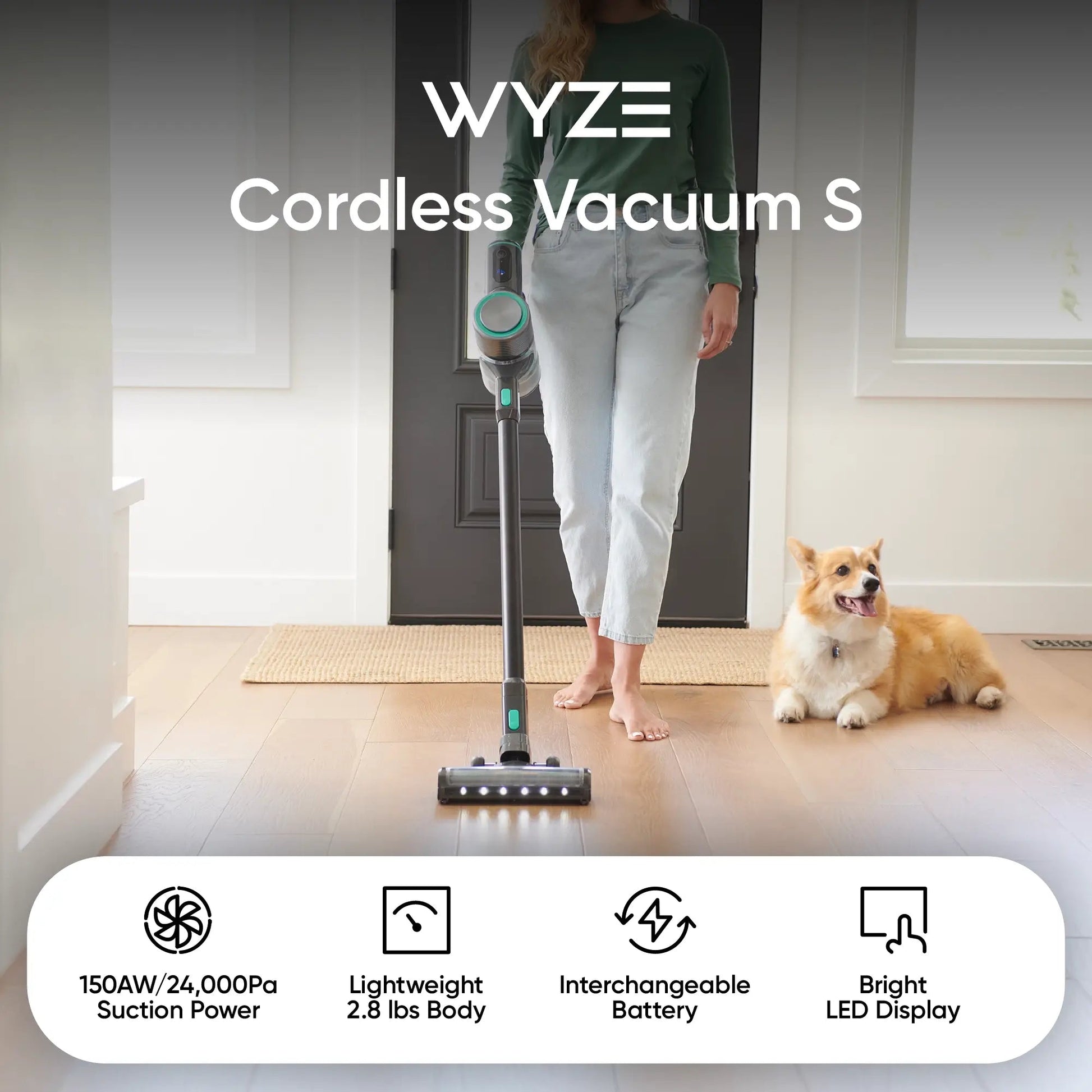 Wyze Cordless Vacuum S WCVV2CD - Wyze Labs, Inc.