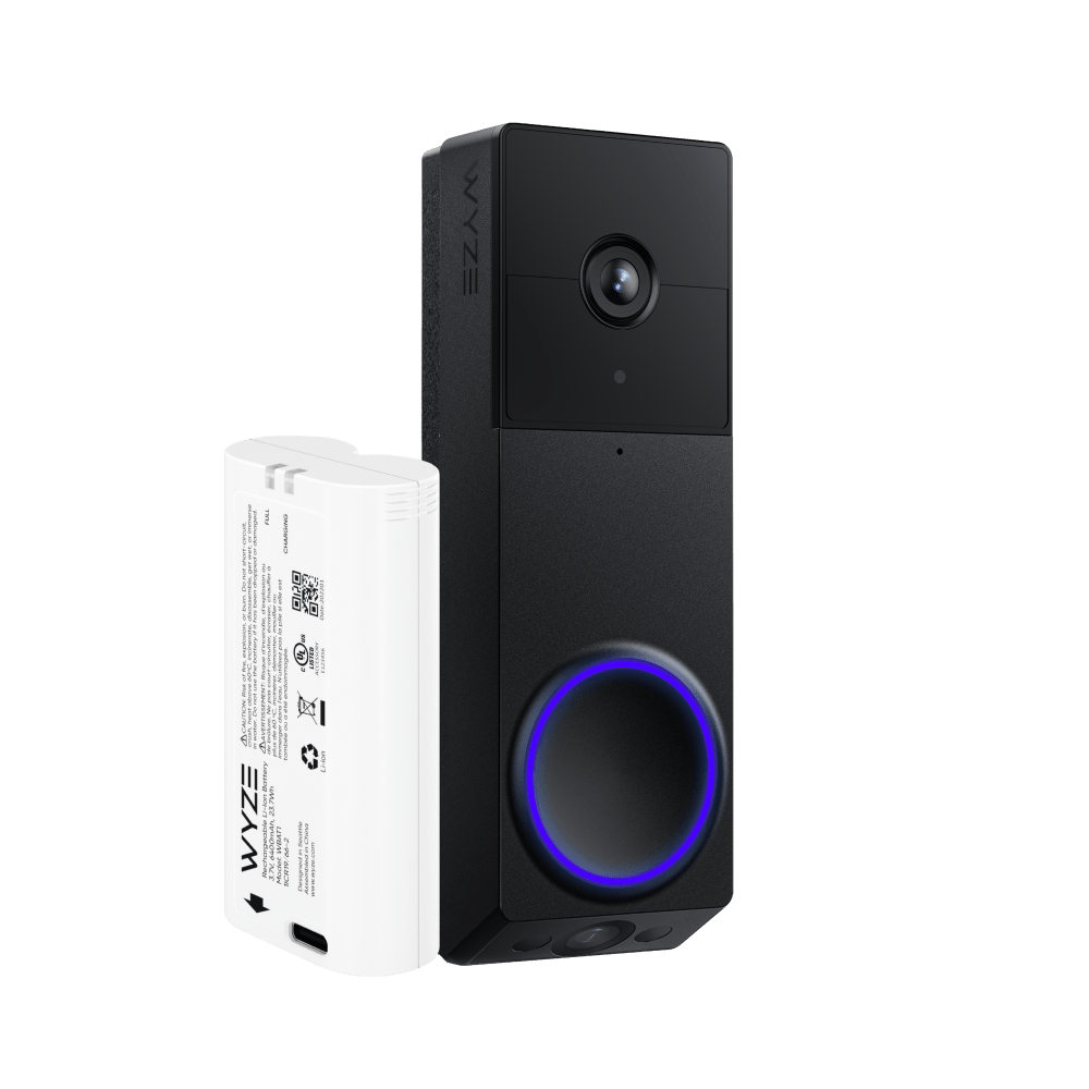 Dual, Battery-Powered Doorbell Camera Wyze