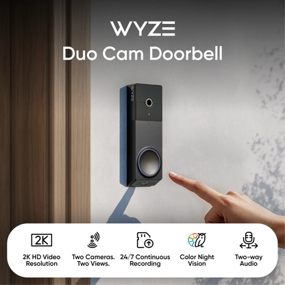 Wyze Duo Cam Battery Doorbell WVDB-DUO-SV - Wyze Labs, Inc.