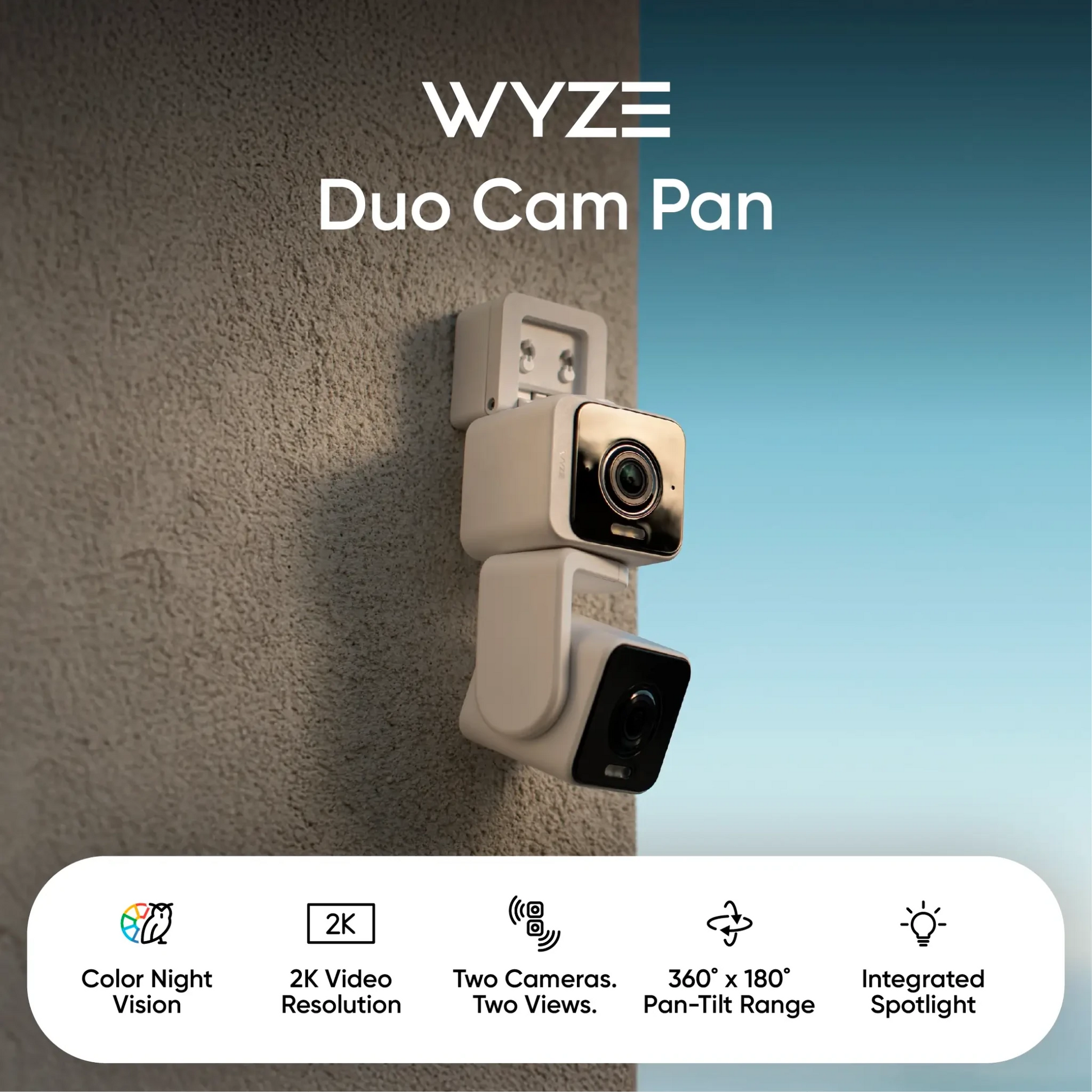 Wyze Duo Cam Pan WYZEC-DUO-WH_CA - Wyze Labs, Inc.