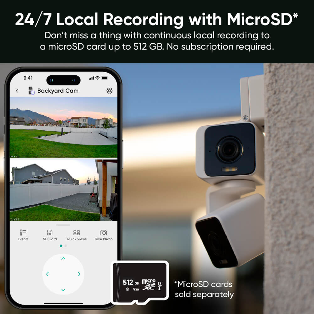 Wyze Duo Cam Pan SVB - CDUO - WH - Wyze Labs, Inc.
