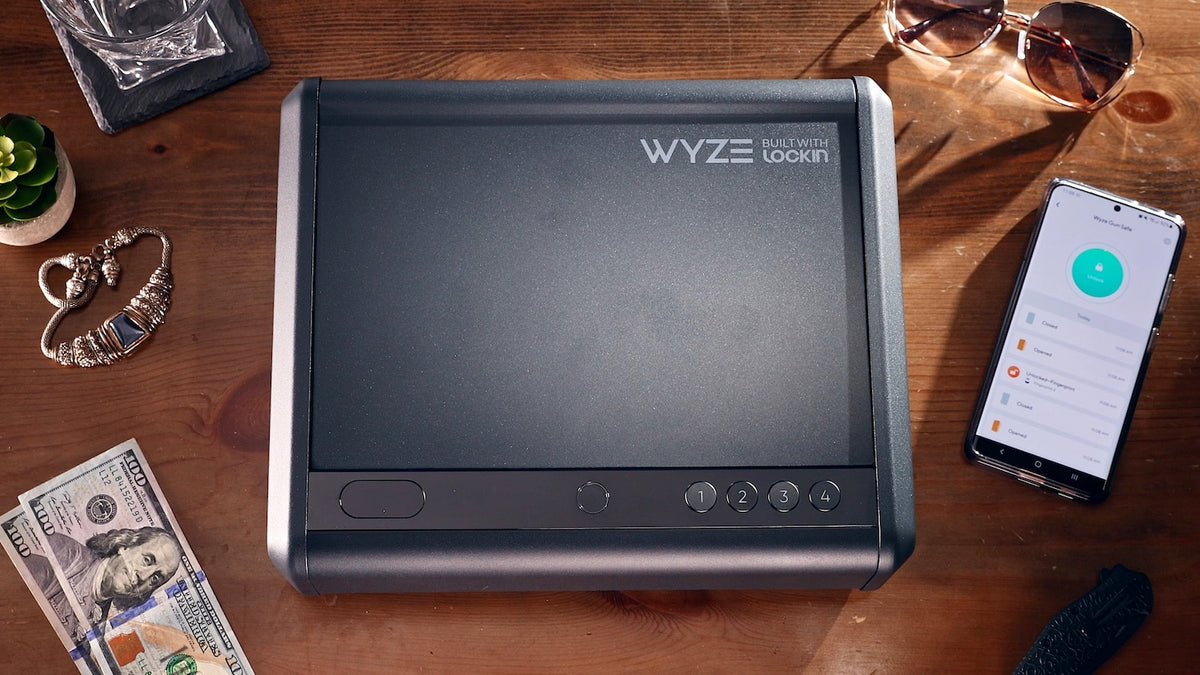 Load video: Breakdown of Wyze Gun Safe
