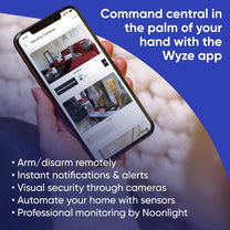 Keep your home safe with Wyze Home Monitoring Core Starter Kit.