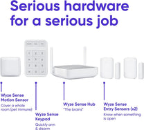 Wyze Home Monitoring Core Starter Kit: Keep your home safe with this smart system that includes a camera, motion sensor.