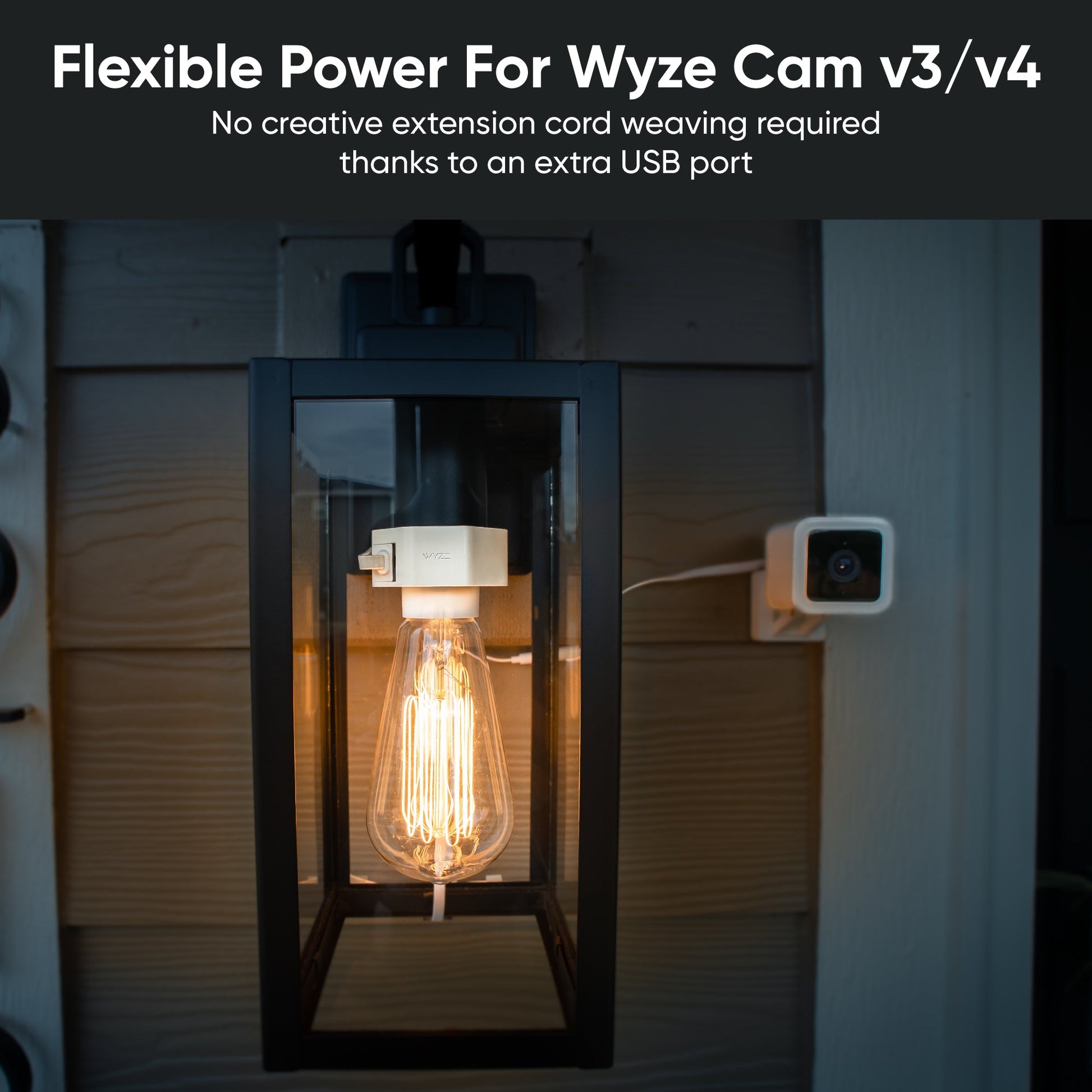 Wyze Lamp Socket PVB - LS1 - C4WH - Wyze Labs, Inc.