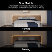 Wyze Light Strip – Passt die Farbtemperatur Ihrer LED-Leuchten automatisch an das natürliche Licht an.