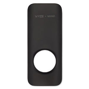 Un assemblage de boulons de verrou noir pour un Wyze Lock.
