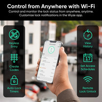Le Wyze Lock Bolt v2 est un verrou intelligent d’empreinte digitale avec contrôle Wi-Fi depuis n’importe où.