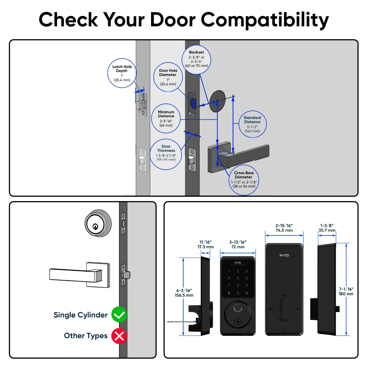 Wyze Lock Bolt v2 WLCKB2 - Wyze Labs, Inc.
