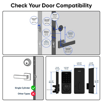 Wyze Lock Bolt v2 - Un verrou intelligent d'empreinte digitale avec contrôle Wi-Fi.