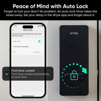 Un verrou intelligent d’empreinte digitale avec contrôle Wi-Fi et jusqu’à 8 mois de durée de vie de la batterie.