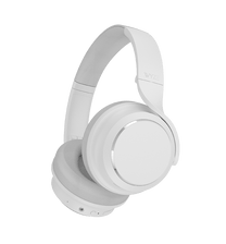 Wyze Noise-Cancelling Headphones with a black case.