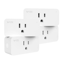 Wyze Plug -- Smart In-Wall Outlet -- Connected Home -- Buy with Prime -- Nav: Power