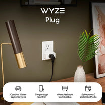 Wyze Plug WLPP1CFH_CA - Wyze Labs, Inc. -- Connected Home - Smart devices made simple - Control other devices with ease.