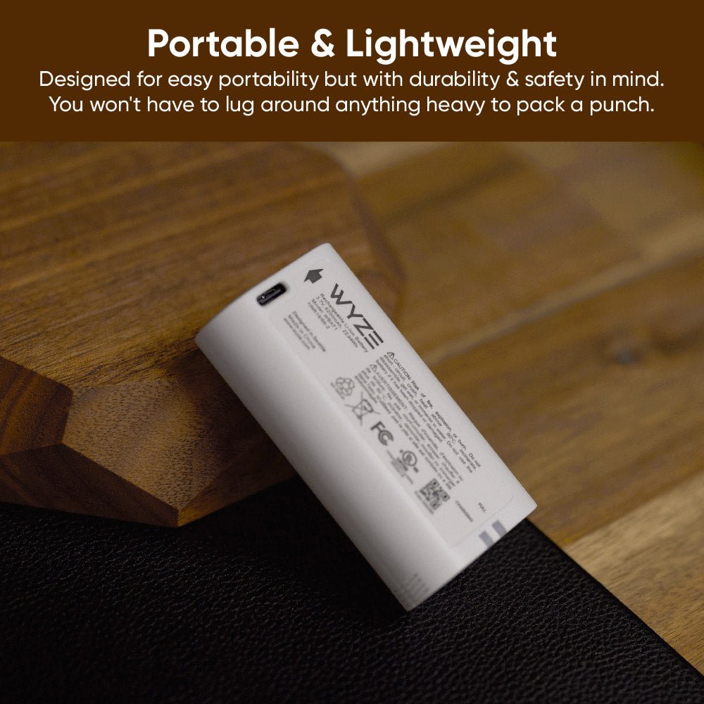 Wyze Removable Battery Pack WBAT1 - Wyze Labs, Inc.