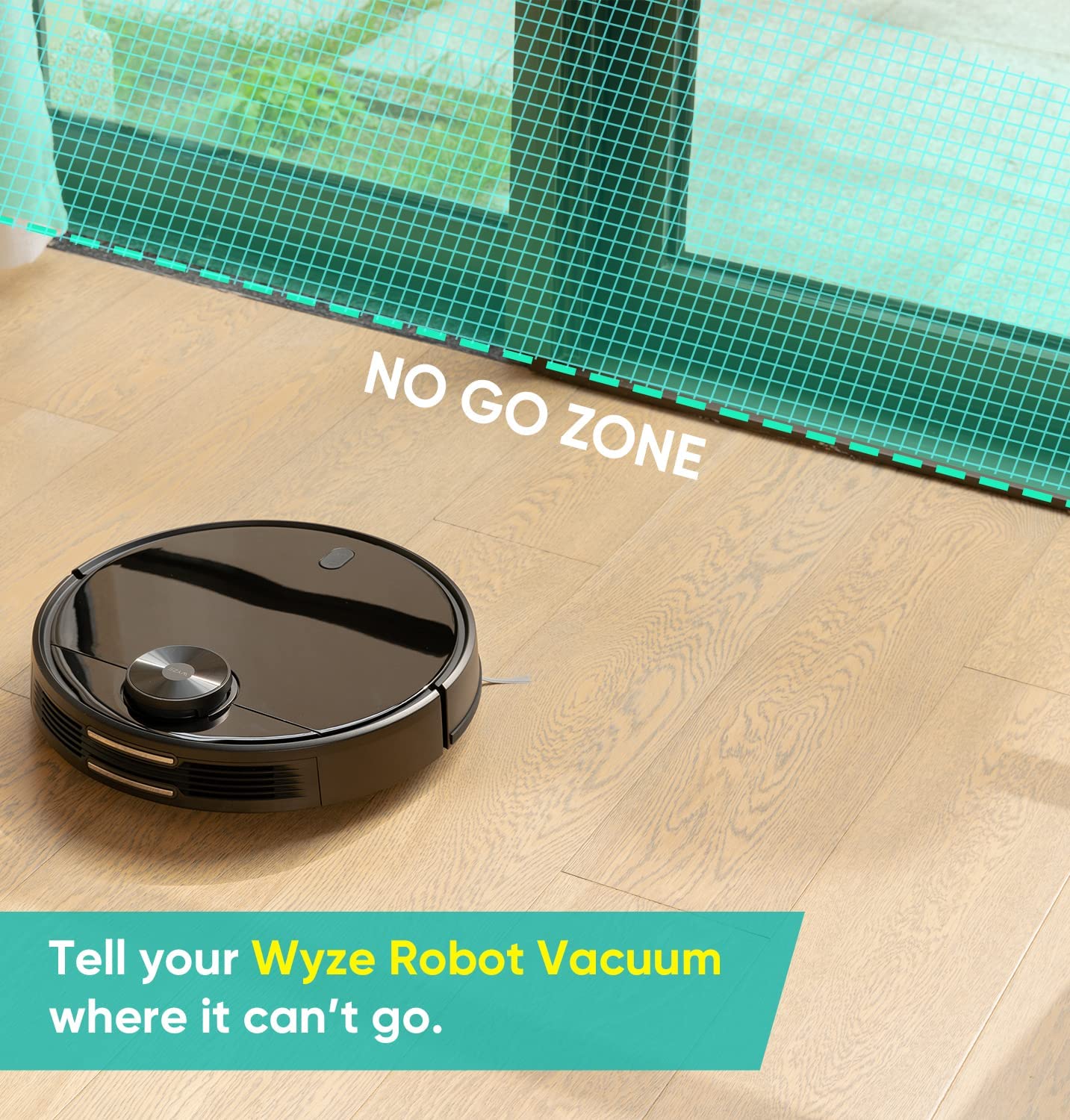 Wyze Robot Vacuum: Room mapping, path planning, efficient cleaning.