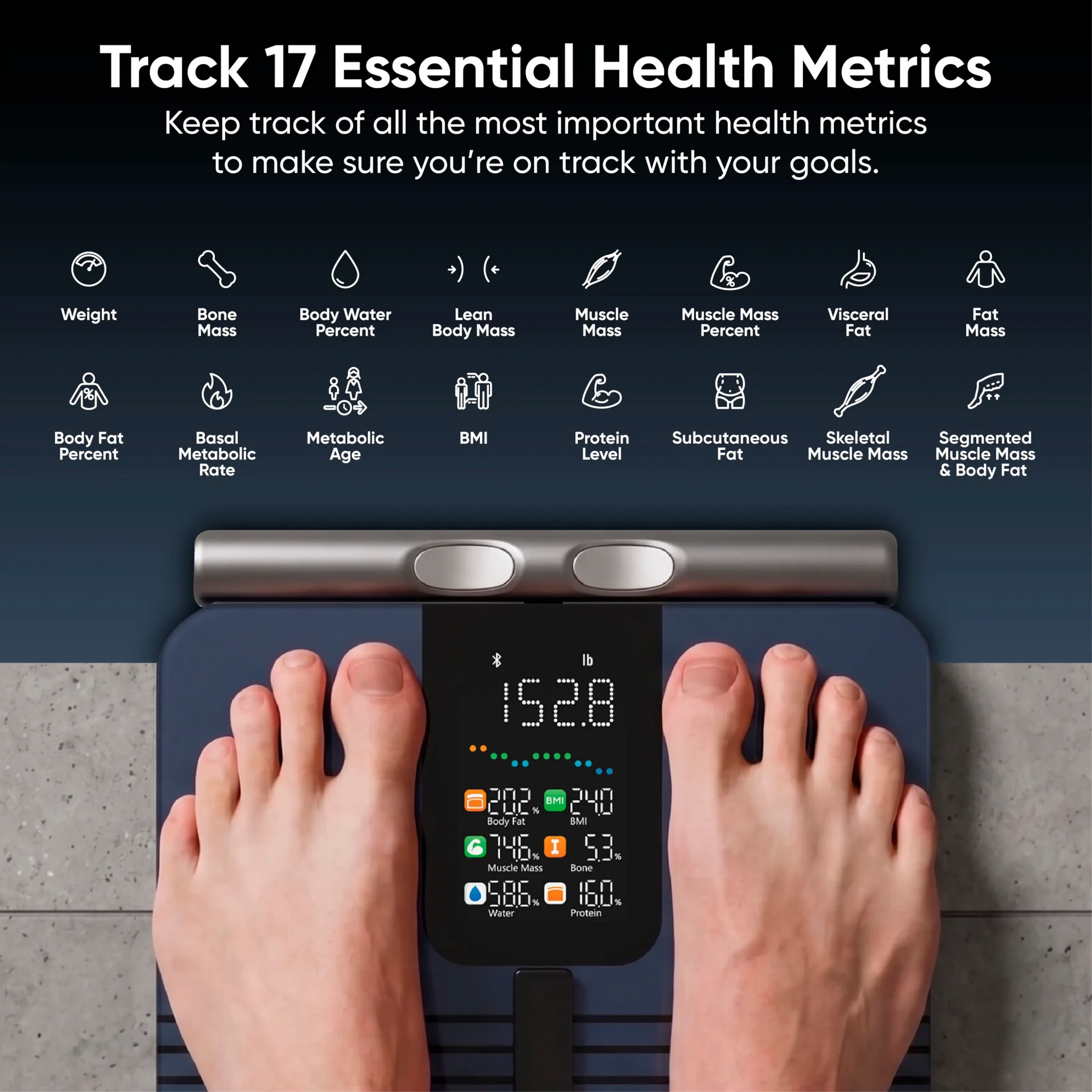 Wyze Scale BodyScan WSCLBN-WH - Wyze Labs, Inc.