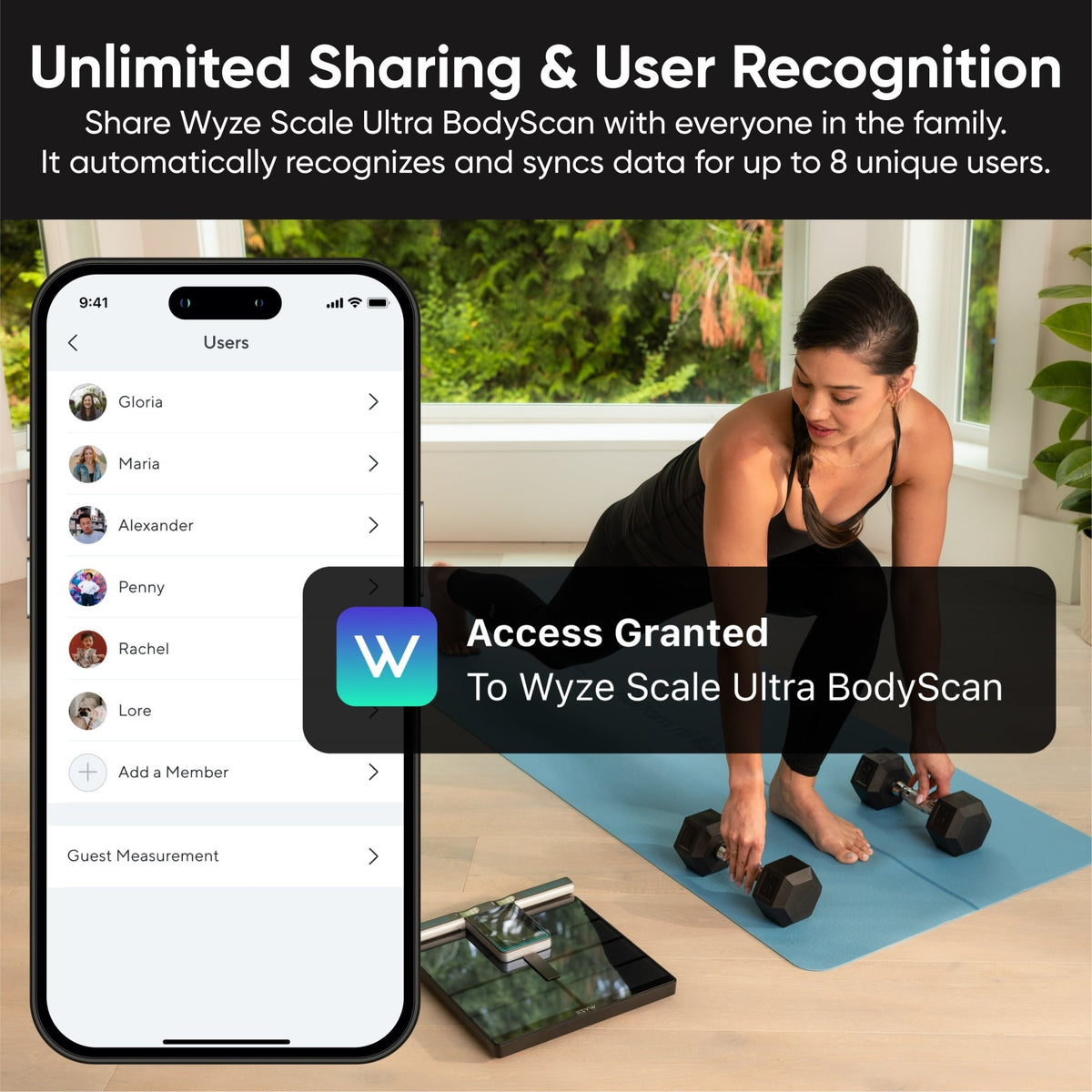 Wyze Scale Ultra Bodyscan Plus WSCLUBP_WH - Wyze Labs, Inc.