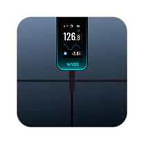 Wyze Scale Ultra measures 13 body composition metrics and displays your weight, BMI, and body fat percentage.