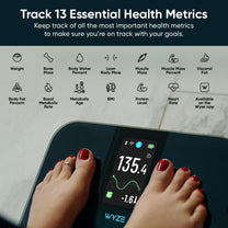 Wyze Scale Ultra: Track 13 essential health metrics with this modern scale.