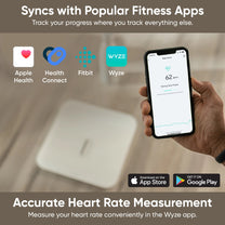 Wyze Scale X measures 13 body composition metrics and shares the scale with up to 8 users.