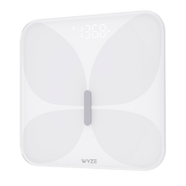 Wyze Scale X is a Bluetooth smart scale that measures 13 body composition metrics and can be shared with up to 8 users.
