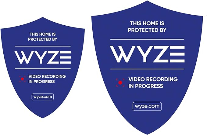 Wyze Security Reflective Sticker WYZESS - Wyze Labs, Inc.