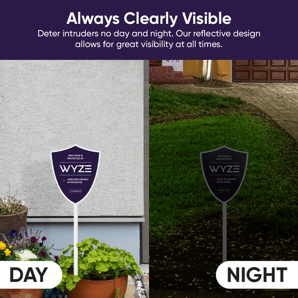 Wyze Security Yard Sign WYZESYS - Wyze Labs, Inc.