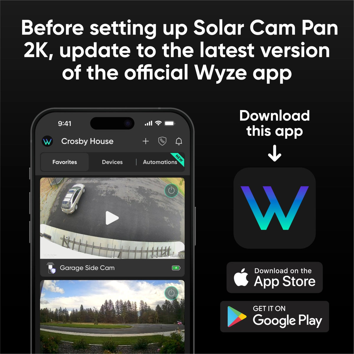 Wyze Solar Cam Pan 2K SVB-SCPWH3-CA - Wyze Labs, Inc.