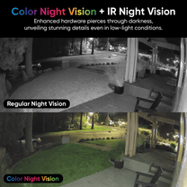 Wyze Solar Cam Pan 2K -- Outdoor Security Plus - Wireless - Color Night Vision + IR Night Vision