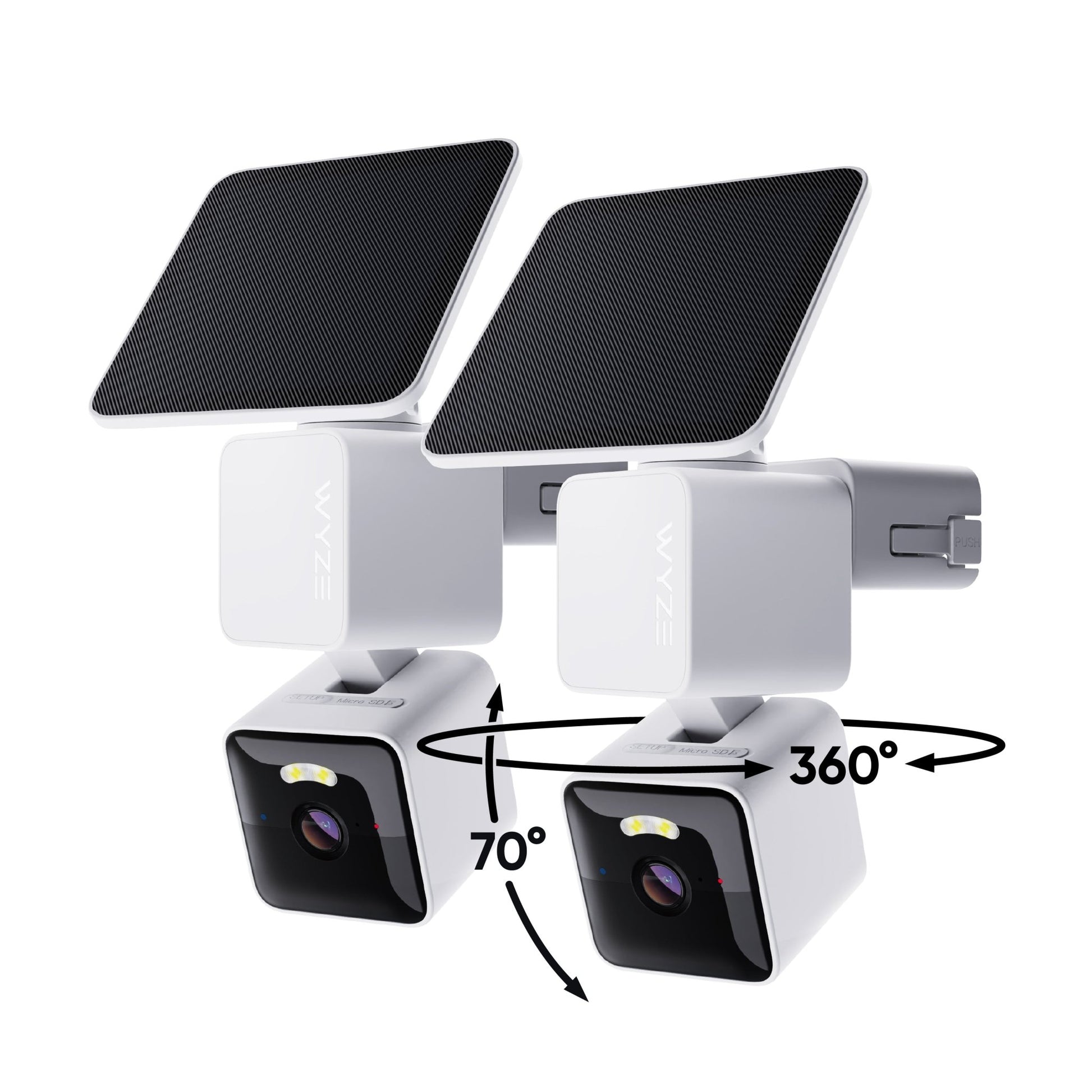 Wyze Solar Cam Pan SVB - SCPWH - 2PK - Wyze Labs, Inc.