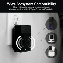 Wyze Universal Wi-Fi Chime - Easily set up your home's doorbell with the Wyze Universal Wi-Fi Chime.