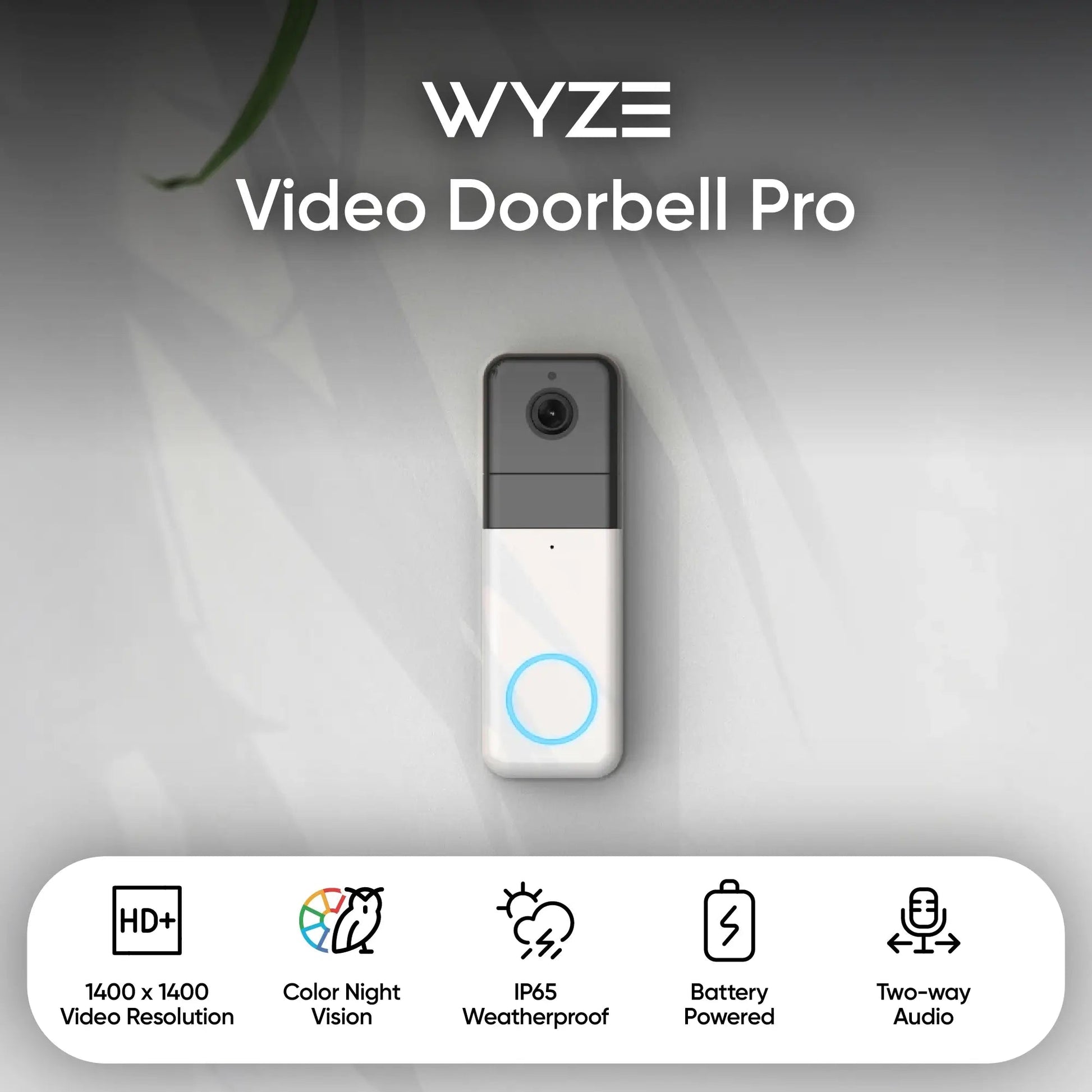 Wyze Video Doorbell Pro PVB-LCKB1-WVDP - Wyze Labs, Inc.