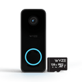 Wyze Video Doorbell v2 - Doorbell + Chime Controller + 128GB MicroSD Card