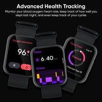 Advanced Health Tracking: Monitor your blood oxygen level, heart rate, keep track of how well you slept last night.