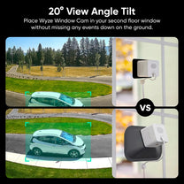 Wyze Window Cam Wedge Mount - A wedge mount for the Wyze Window Cam.