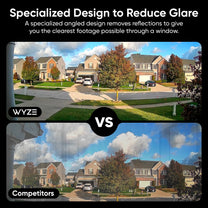 Wyze Window Cam Wedge Mount - A wedge mount for the Wyze Window Cam, allowing for easy installation and adjustment.