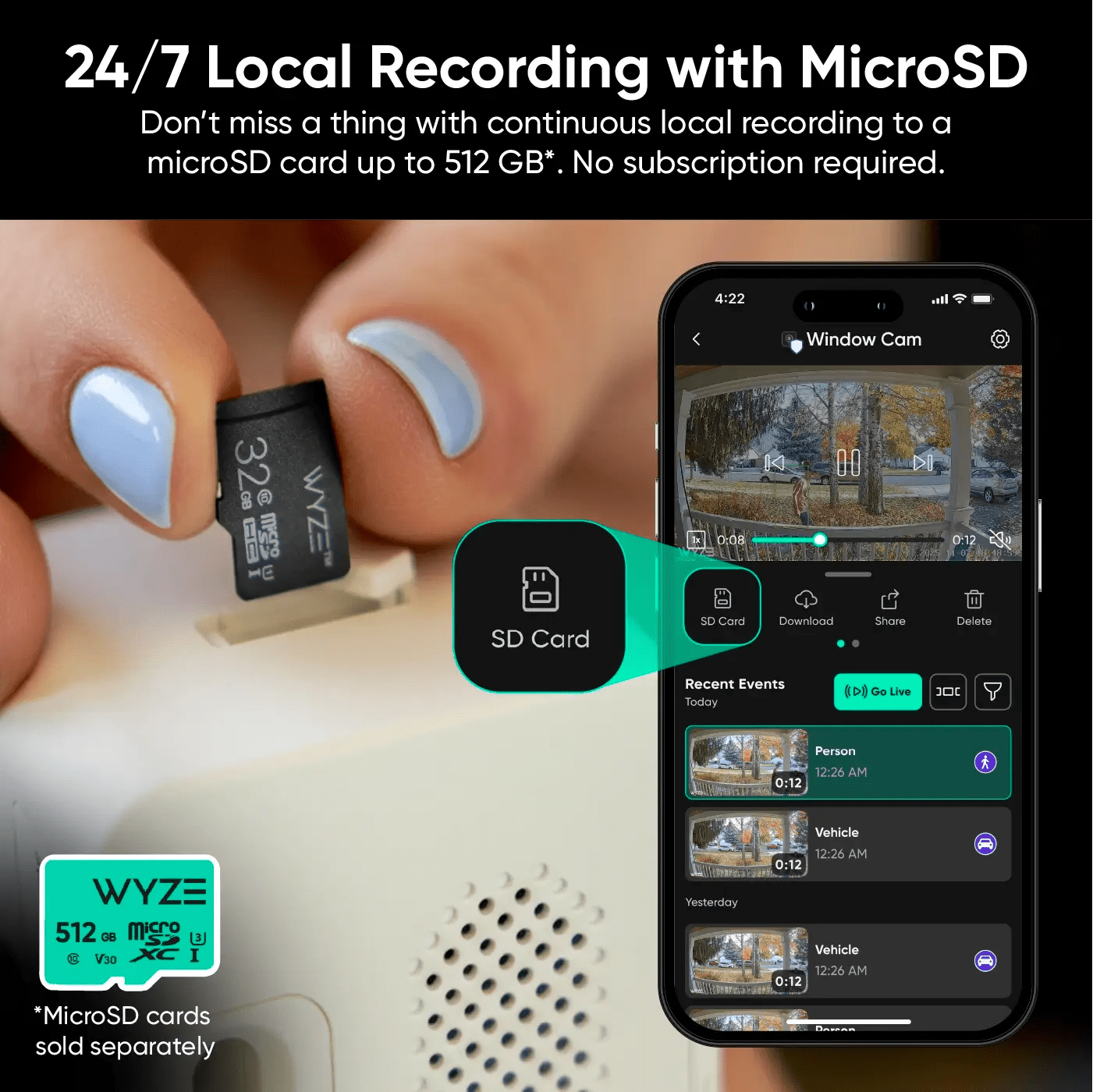 Wyze Window Cam SVB-WYZEWCWH - Wyze Labs, Inc.