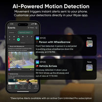 Wyze Window Cam - Outdoor monitoring with no glare.