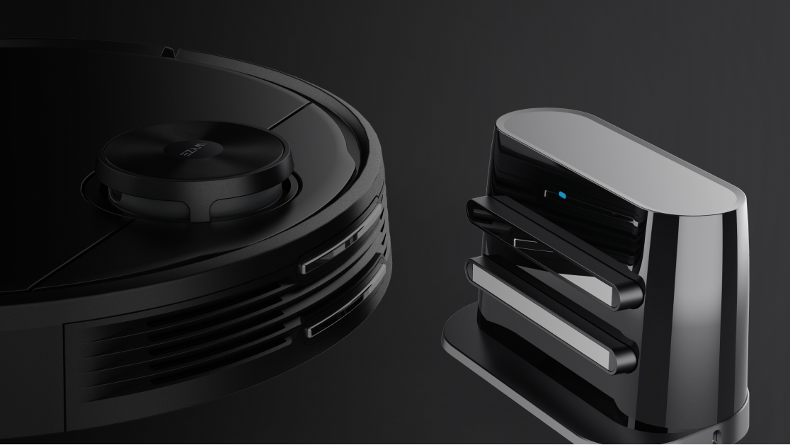 Wyze Robot Vacuum charging station.