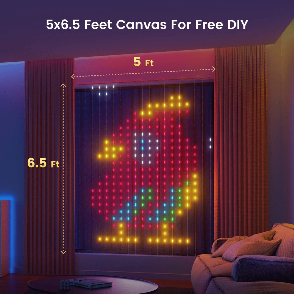 Yeelight Curtain Smart Lights | Wyze Yeelight Curtain Smart Lights | Wyze