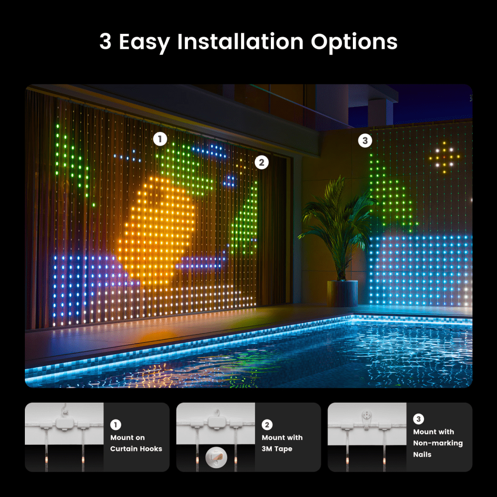 Yeelight Curtain Lights YLYDD-0053 - Wyze Labs, Inc.