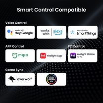 Smart Control Compatible - Works with flat & curved screens.