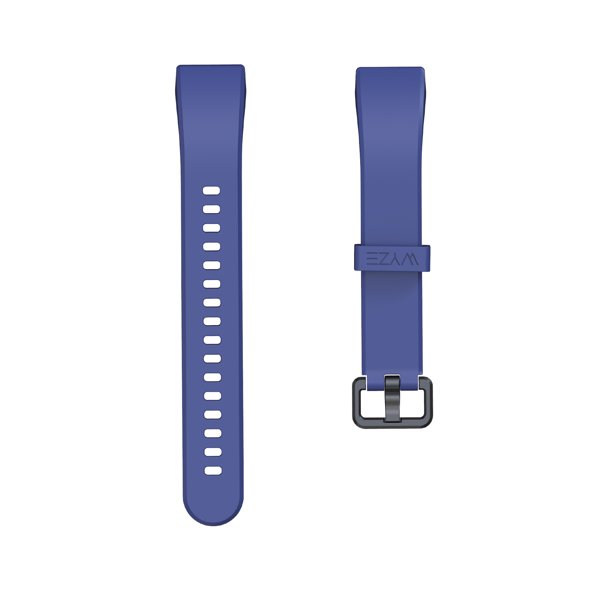 Blue Silicone Wyze Band Straps