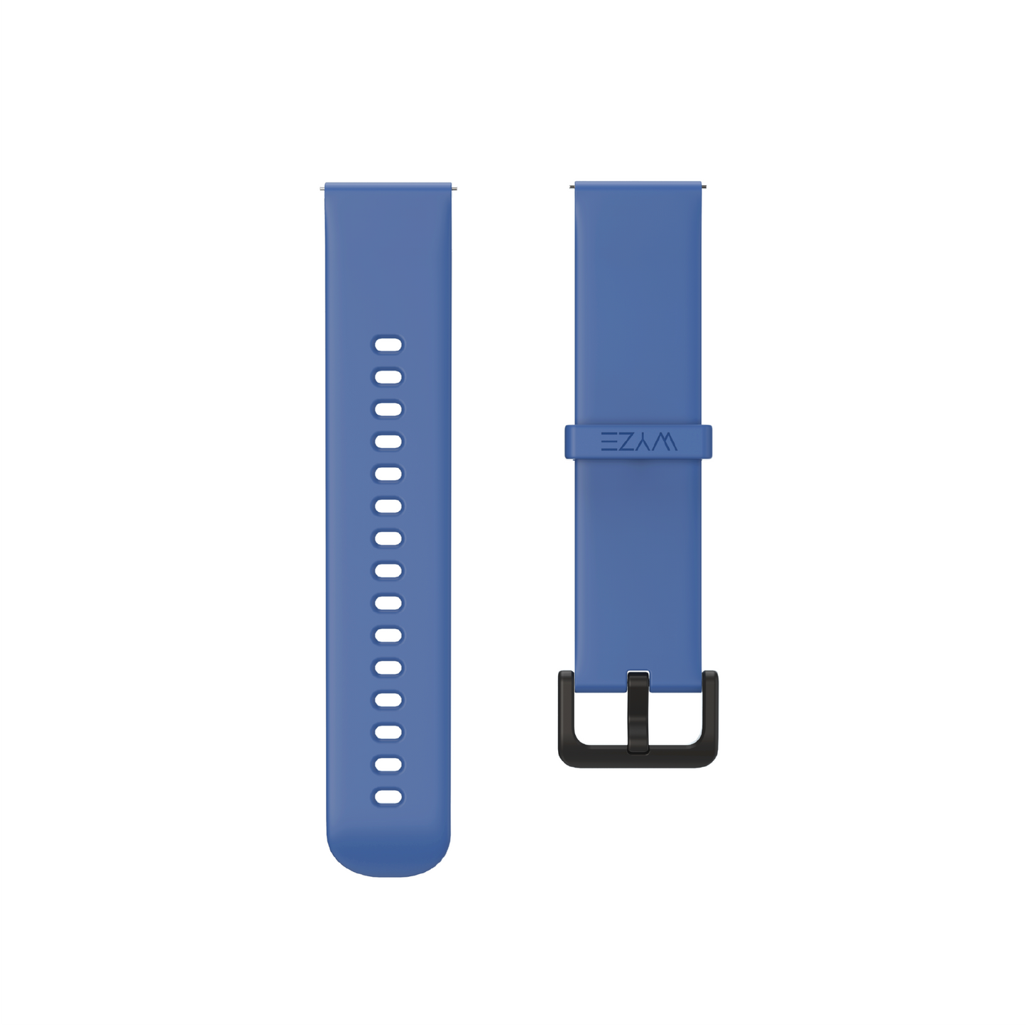 Cerulean Blue Silicone Wyze Watch Straps