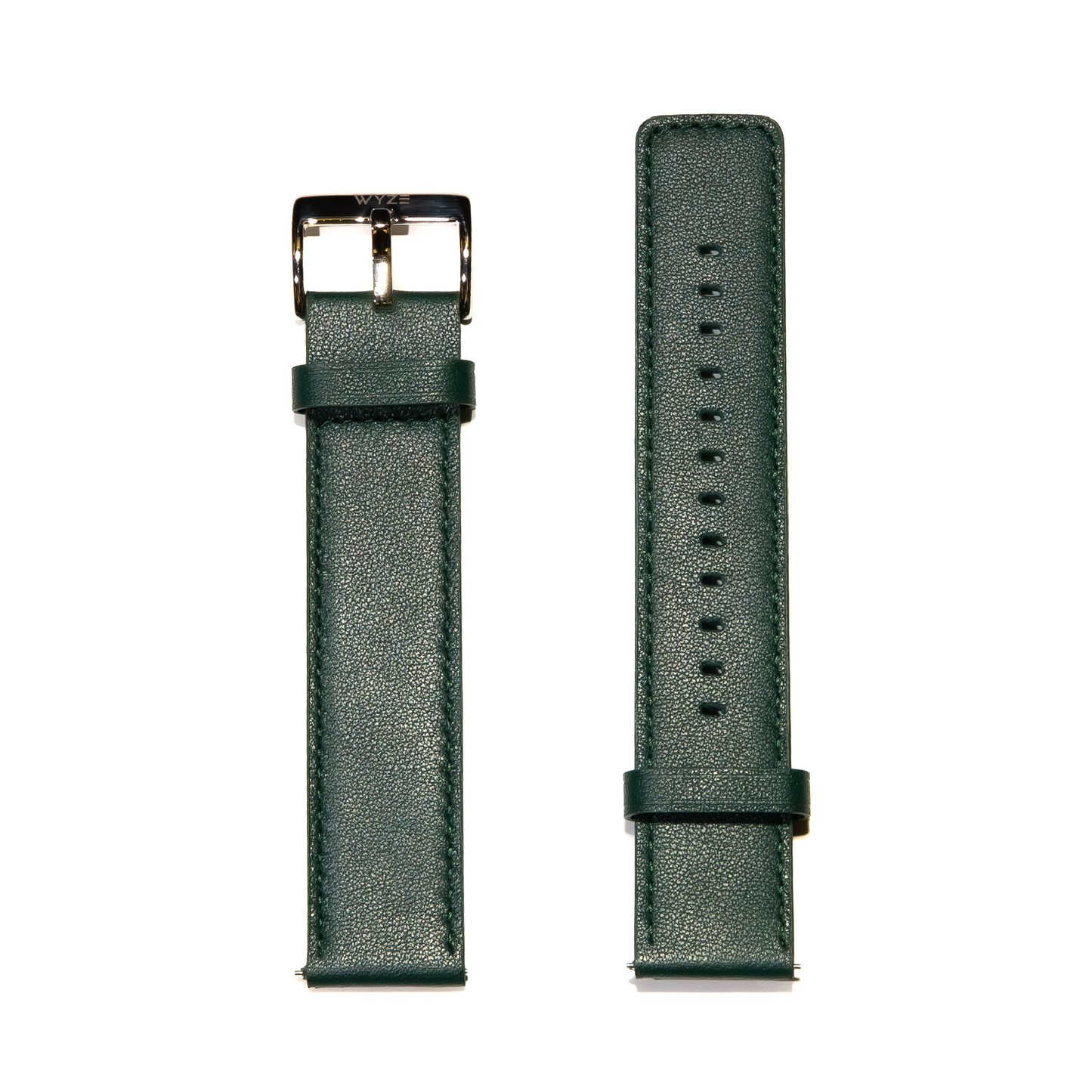 Forest Green Leather Wyze Watch Straps